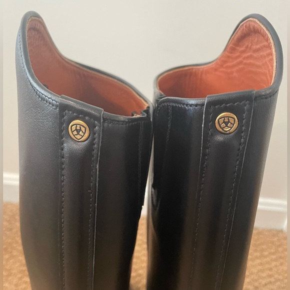 ARIAT Medalist Women’s Dressage Black Tall Pull On Boots | Style: 55601 | Sz 7.5 - Picture 12 of 15